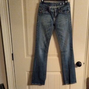 Miss Me Flare Jeans in Classic Blue